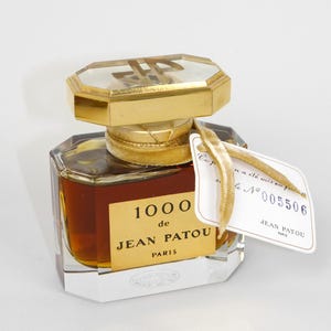 JEAN PATOU 1000 (1972) 60 ml Extrait de Parfum 1970s Vintage Perfume Sealed w/ Box Unused Discontinued 1970s Version Rare Mille Limited