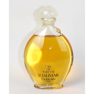 GUERLAIN Shalimar (1925) 250ml Eau de Toilette EdT Splash 1980s 1990s Vintage Perfume Parfum Sealed Bottle Oriental Vanilla Fragrance Scent