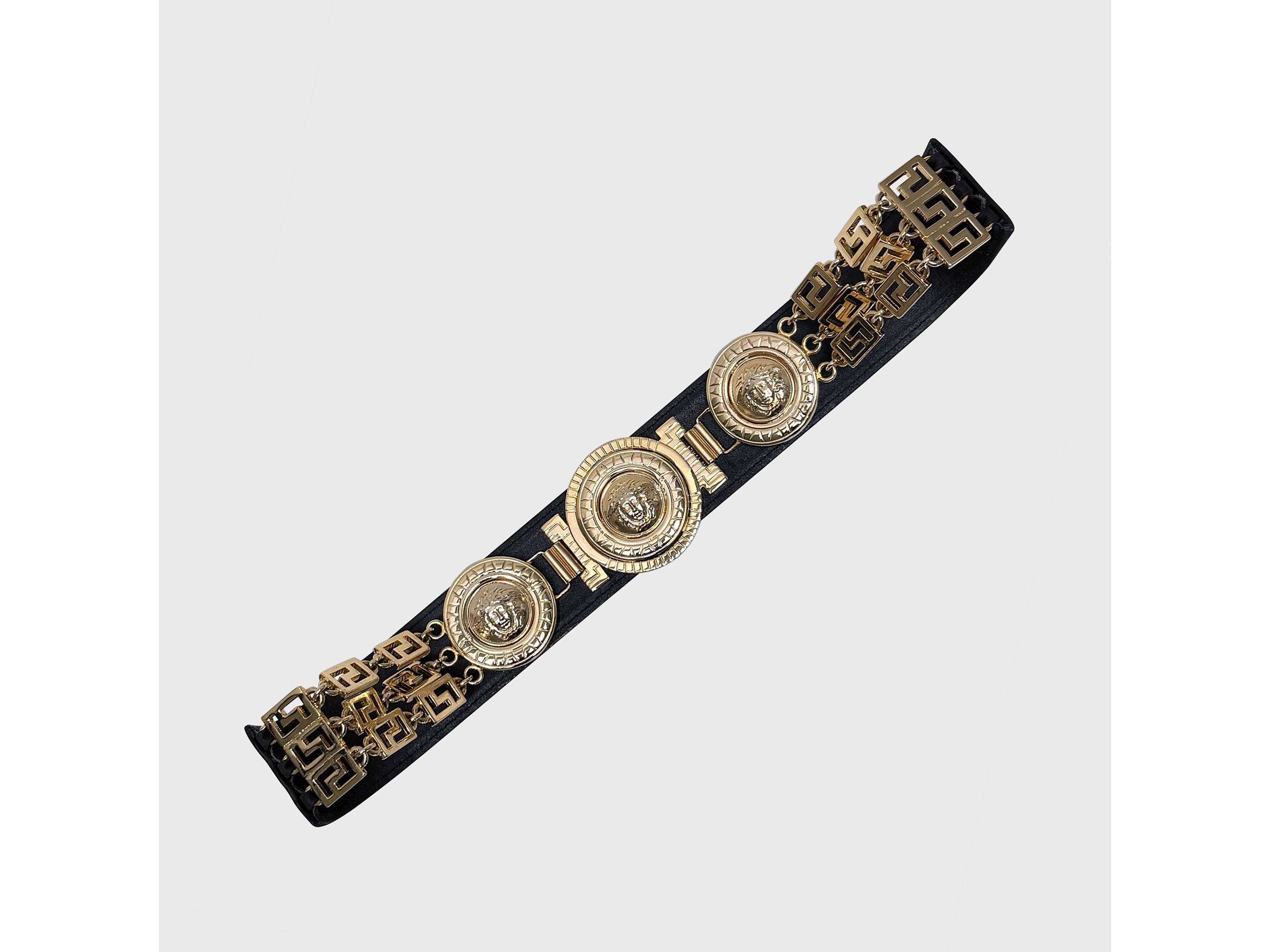 Versace Medusa Belt - Etsy