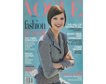 Vogue Italia 1991 Linda Evangelista Christy Turlington Claudia