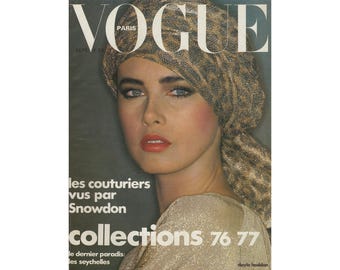 Vogue US Jan 1955 Original Vintage Magazine Erwin Blumenfeld Cole