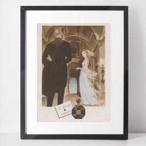 D&#39;ORSAY 1947 Vintage Advertisement 1940s Dandy Perfume Print Ad Fragrance Parfum Art Birthday Anniversary Christmas Present Girlfriend Gift