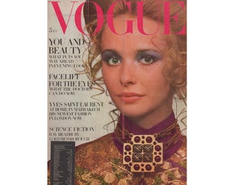 Vogue UK Jan 22 1936 Original Vintage Fashion Magazine - Etsy Israel