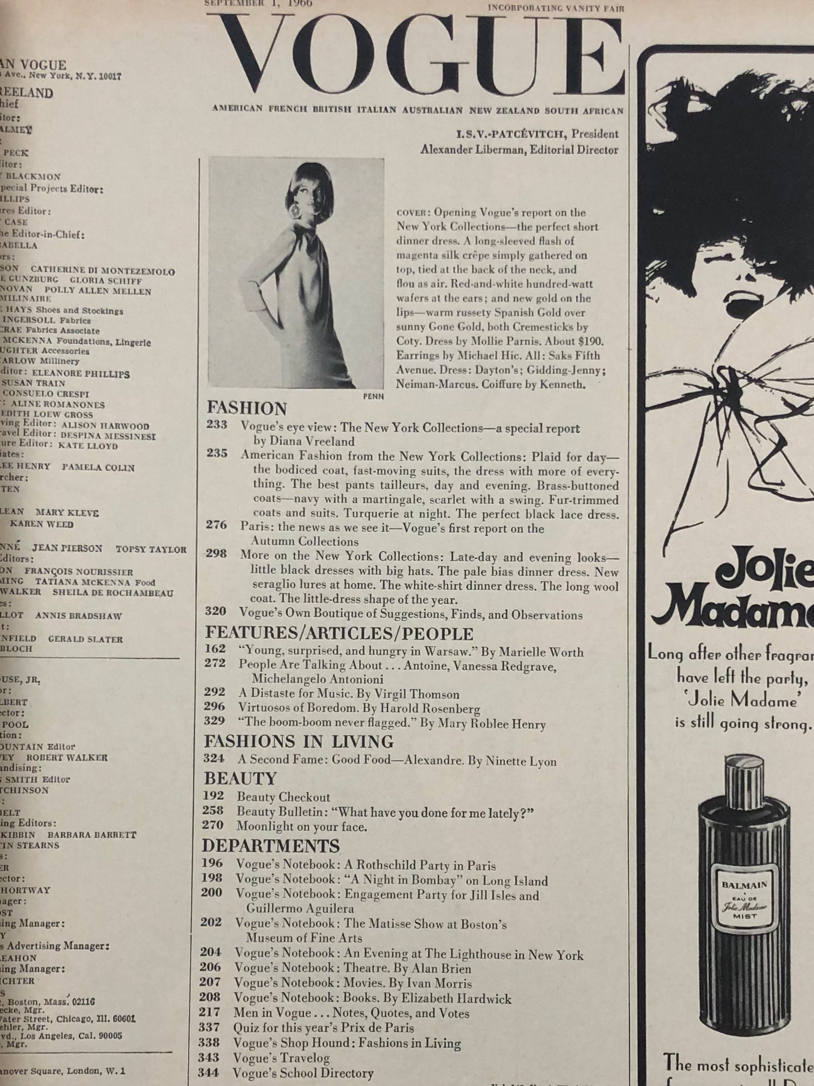 Vogue Magazine Articles