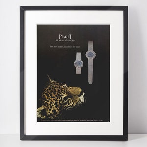 PIAGET 1971 Vintage Advertisement 1970s Luxury Watches Print Ad Collectible Wall Art Birthday Anniversary Christmas Gift Present Home Decor