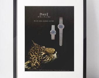 PIAGET 1971 Vintage Advertisement 1970s Luxury Watches Print Ad Collectible Wall Art Birthday Anniversary Christmas Gift Present Home Decor