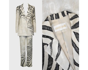 Roberto Cavalli - ROBERTO CAVALLI 38 ニット ROBERTO CAVALLI Leopard-print knitted tank | THE OUTNET