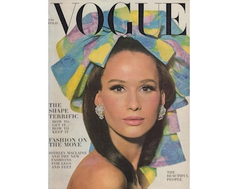 Vogue US Feb 15 1962 Original Vintage Fashion Magazine Nena Von