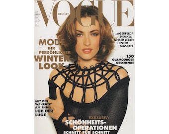 VOGUE 1992年11月 ヴォーグ UK 1992年11月号 英国オリジナルヴィンテージファッション