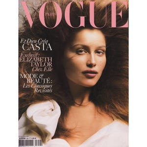VOGUE PARIS September 2004 Vintage Fashion Magazine 2000s Y2K Vogue France Birthday Christmas Gift Present Photos Ads Advertisements Couture