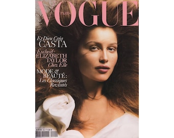 VOGUE PARIS September 2004 Vintage Fashion Magazine 2000s Y2K Vogue France Birthday Christmas Gift Present Photos Ads Advertisements Couture