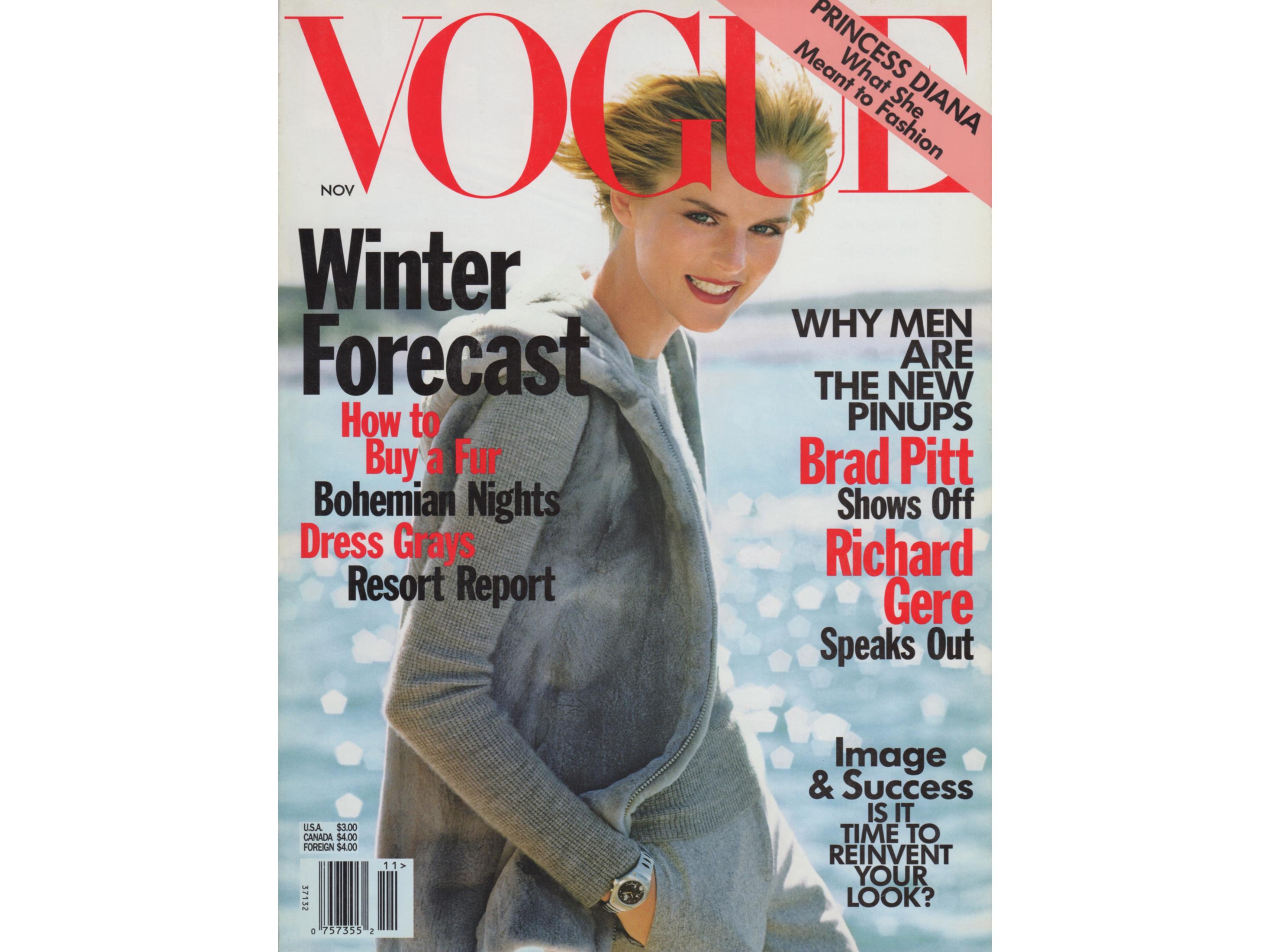 VOGUE US 1997年11月号 ヴィンテージファッション雑誌 1990年代 レトロ