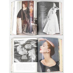 Bound Vintage Fashion Magazine Issues - VOGUE UK 1953 British Vogue 1950s Haute Couture Photography Coffeetable Book Luxury Gift Inspiration