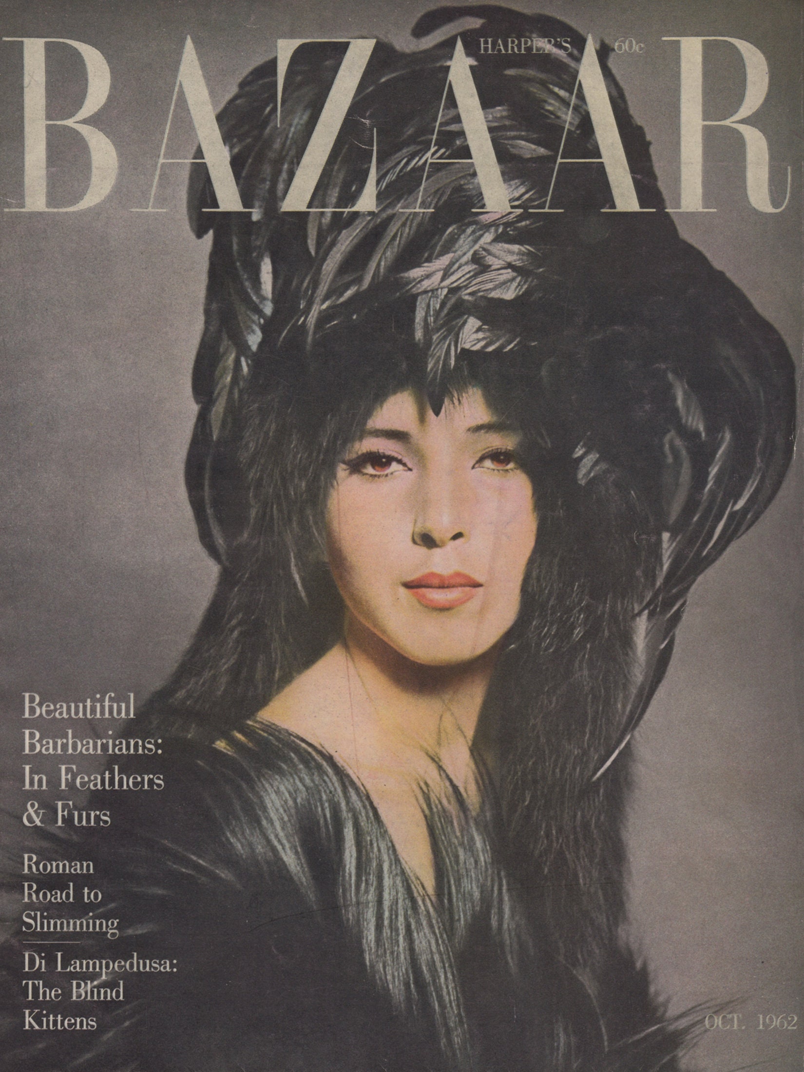 Harper's BAZAAR US October 1962 Vintage Fashion Magazine 1960s