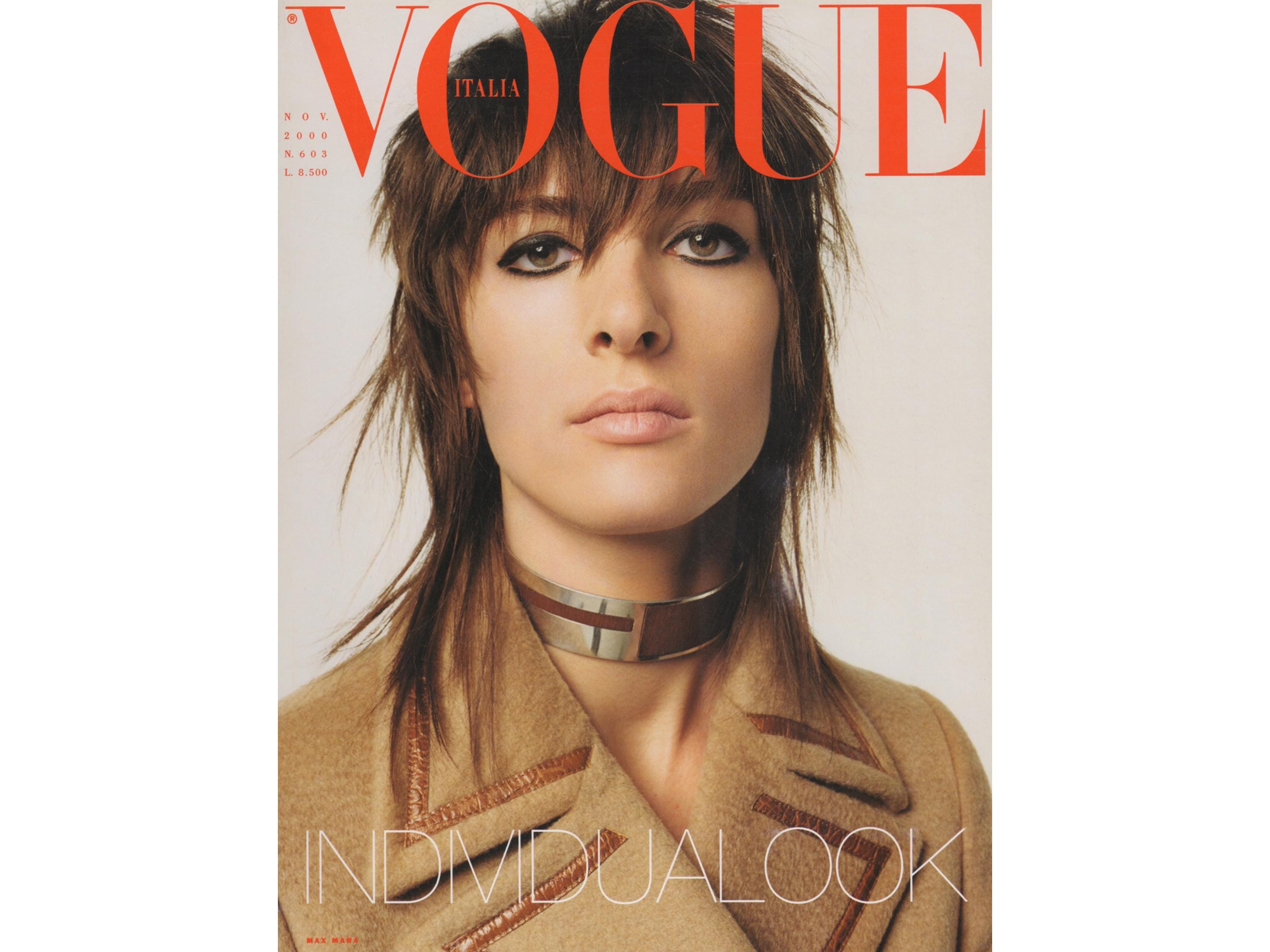 VOGUE Italia November 2000 Vintage Fashion Magazine 2000s Y2K