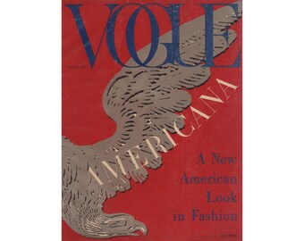 VOGUE US February 1, 1958 Vintage Fashion Magazine 1950s American Vogue Birthday Christmas Gift Present Photos Ads Advertisements Couture