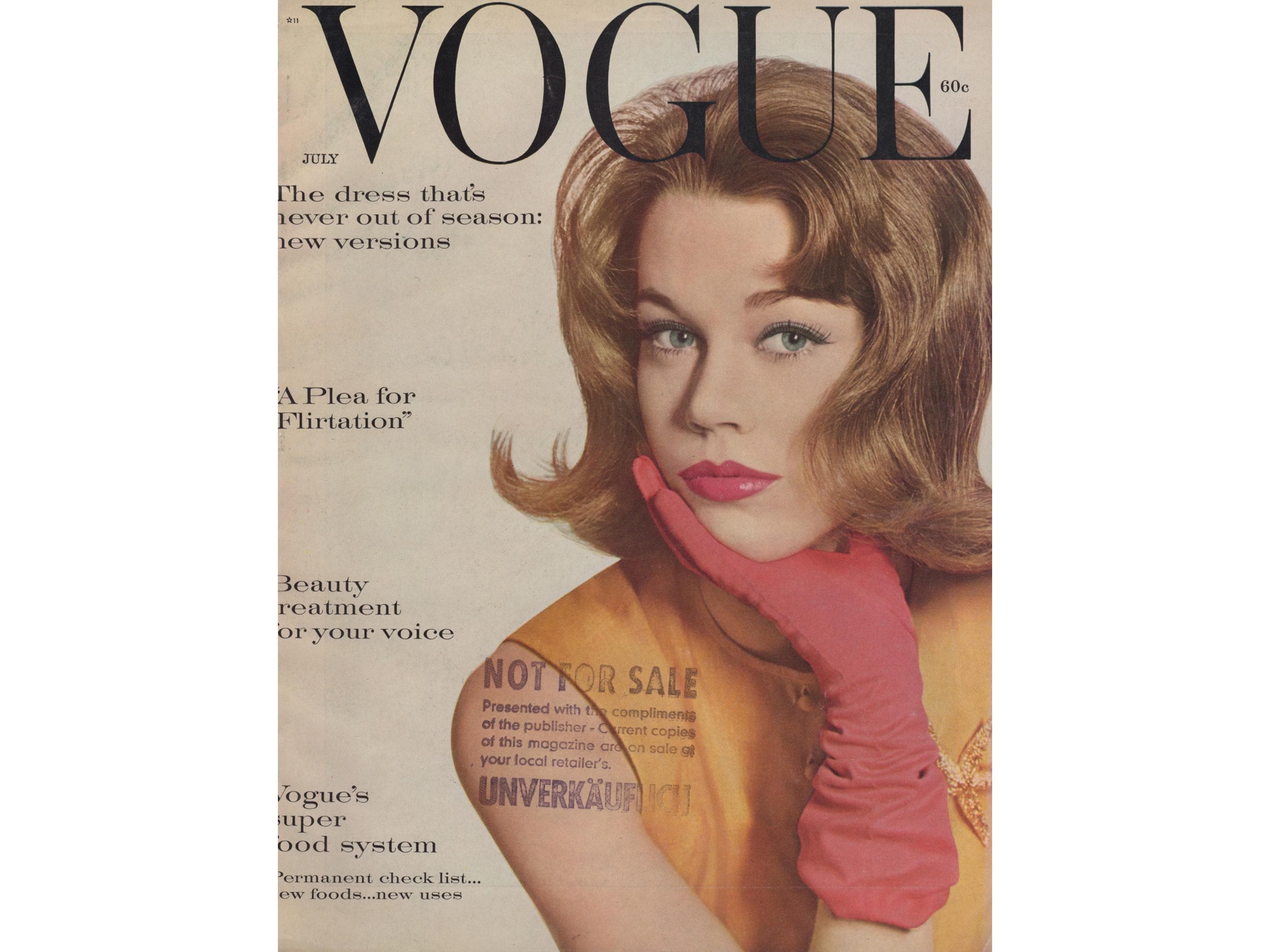 VOGUE US 1959年7月号 ヴィンテージファッション雑誌 1950年代 レトロ