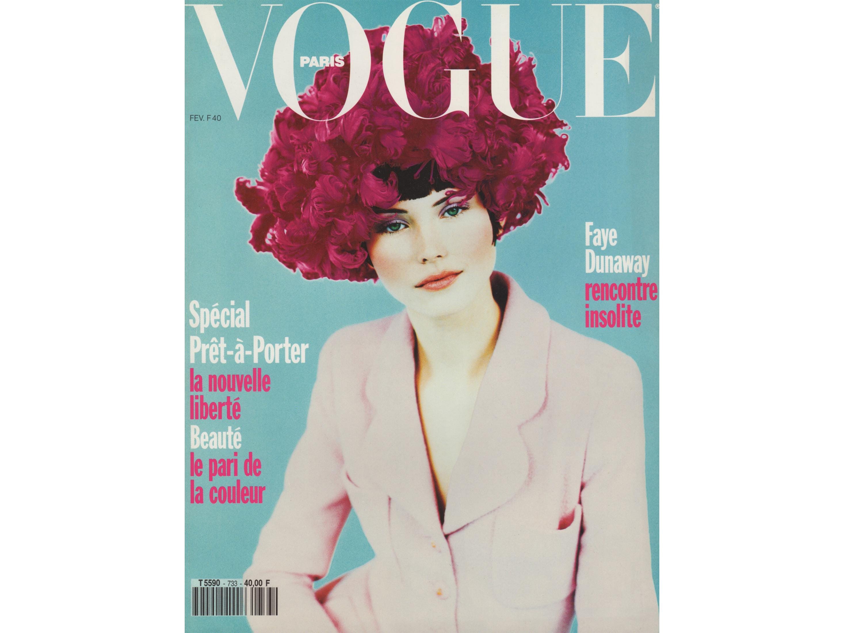 VOGUE PARIS 1993年2月号 ヴィンテージファッション雑誌 1990年代 誕生