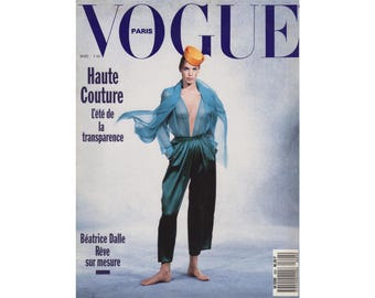 Vogue UK Magazine June 1989 - Etsy