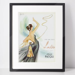 JEAN PATOU 1958 Vintage Advertisement 1950s Joy Perfume Print Ad Poster Wall Art Birthday Anniversary Christmas Gift Present Interior Decor