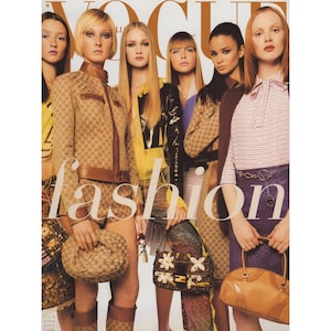VOGUE Italia January 2000 Vintage Fashion Magazine w/ Runway Supplement 2000s Y2K Retro Birthday Anniversary Christmas Gift Present Italy