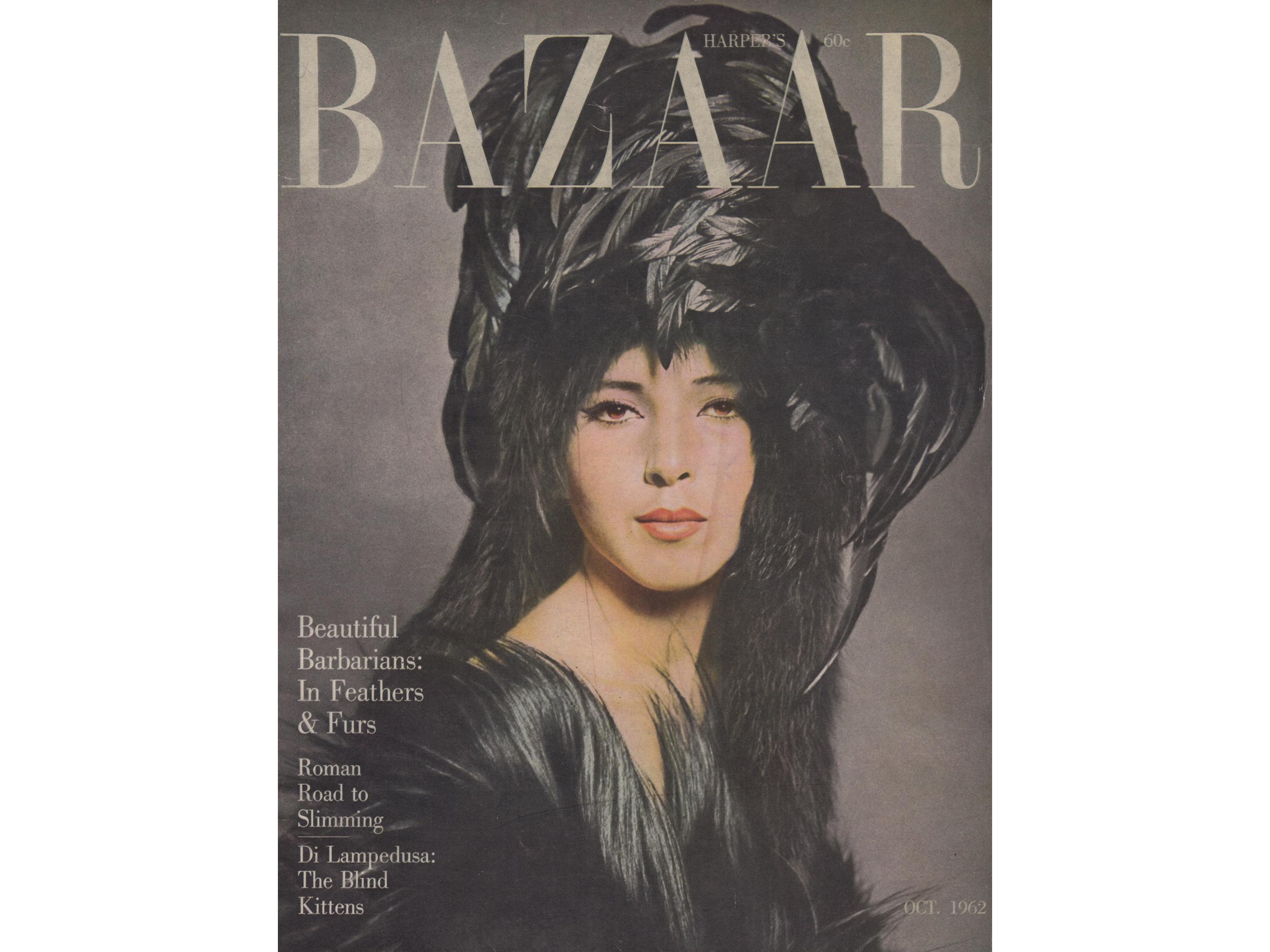 Harper's BAZAAR US October 1962 Vintage Fashion Magazine 1960s