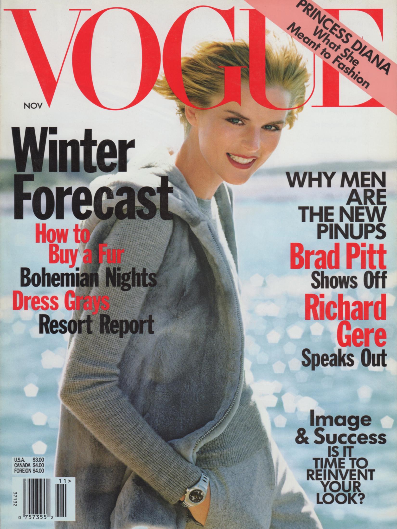 VOGUE US 1997年11月号 ヴィンテージファッション雑誌 1990年代 レトロ