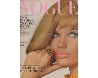 ヴォーグUS 1966年12月号 オリジナルヴィンテージアメリカン