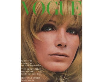 Vogue UK Oct 1989 Original Vintage Fashion Magazine Claudia