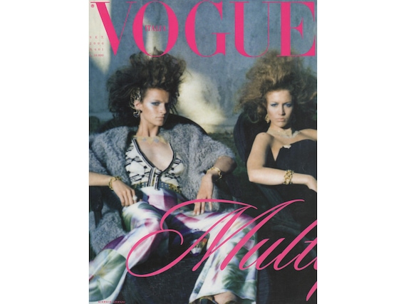 VOGUE ITALIA fashion mania 2000年9月号 VOGUE Italia September 2000 Vintage Fashion Magazine 2000s Y2K