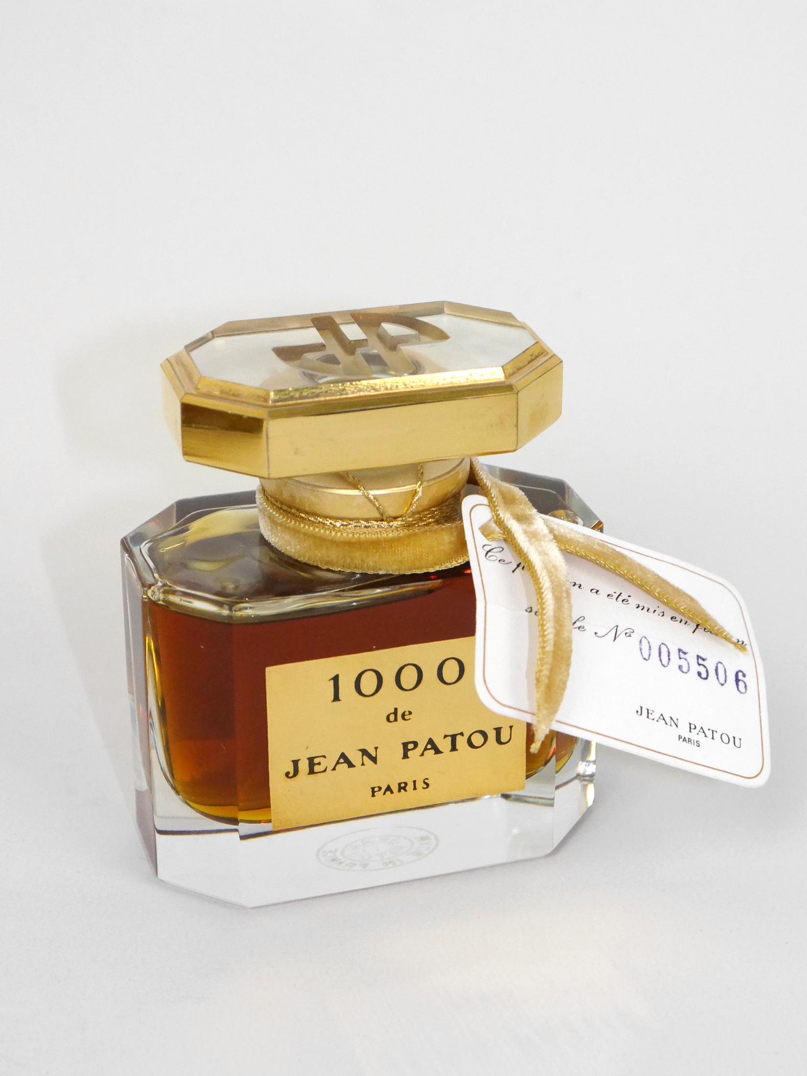JEAN PATOU 1000 (1972) 60 Ml Extrait De Parfum 1970s Vintage