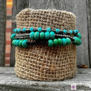 Avatar Inspired Stacked Bracelets