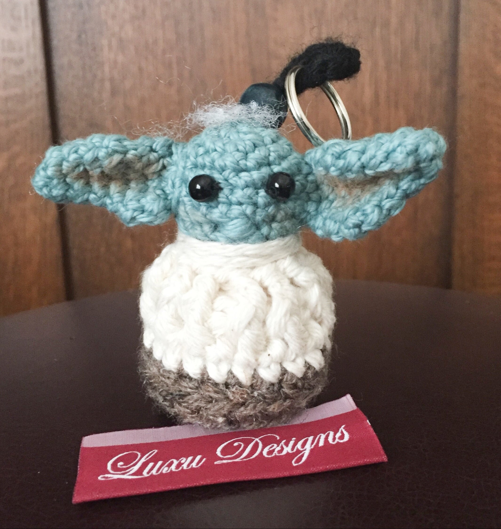 Crochet Baby Yoda inspired KeyChain Etsy