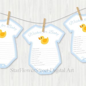 Anatra Decorazioni Baby Shower auguri per baby paperella blu gialla paperella di gomma auguri giochi per ragazzi stampabili download consigli carte cospargere carte