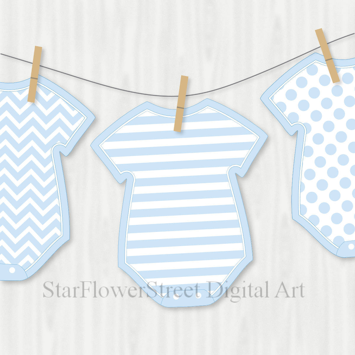 Blue Baby Shower Decorations Banner Wishes for Baby boy cut out printable  pattern digital instant download bunting clothes line clothesline Regarding Diy Baby Shower Banner Template