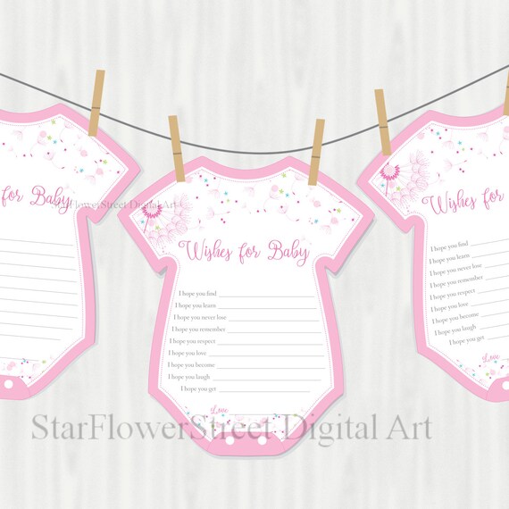 wish baby shower decorations