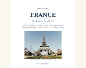 Guide de voyage France 2026-2027 | Itinéraire Paris Provence Riviera | Téléchargement PDF pour la planification de votre voyage