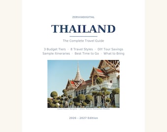 Guide de voyage Thaïlande 2026-2027 | Itinéraire Bangkok Chiang Mai Phuket | Téléchargement PDF pour la planification de votre voyage