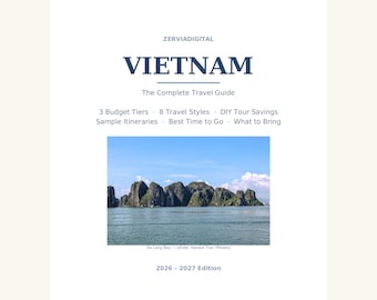 Guide de voyage au Vietnam 2026-2027 | Hanoi, Baie d'Ha Long, Hoi An : itinéraire | Téléchargement PDF pour la planification de votre voyage