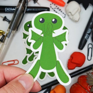 Cthulhu 3&quot; Vinyl Matte Sticker
