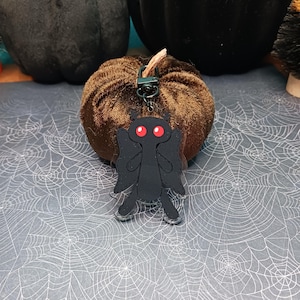 Mothman Doll Double Sided Acrylic Keychain