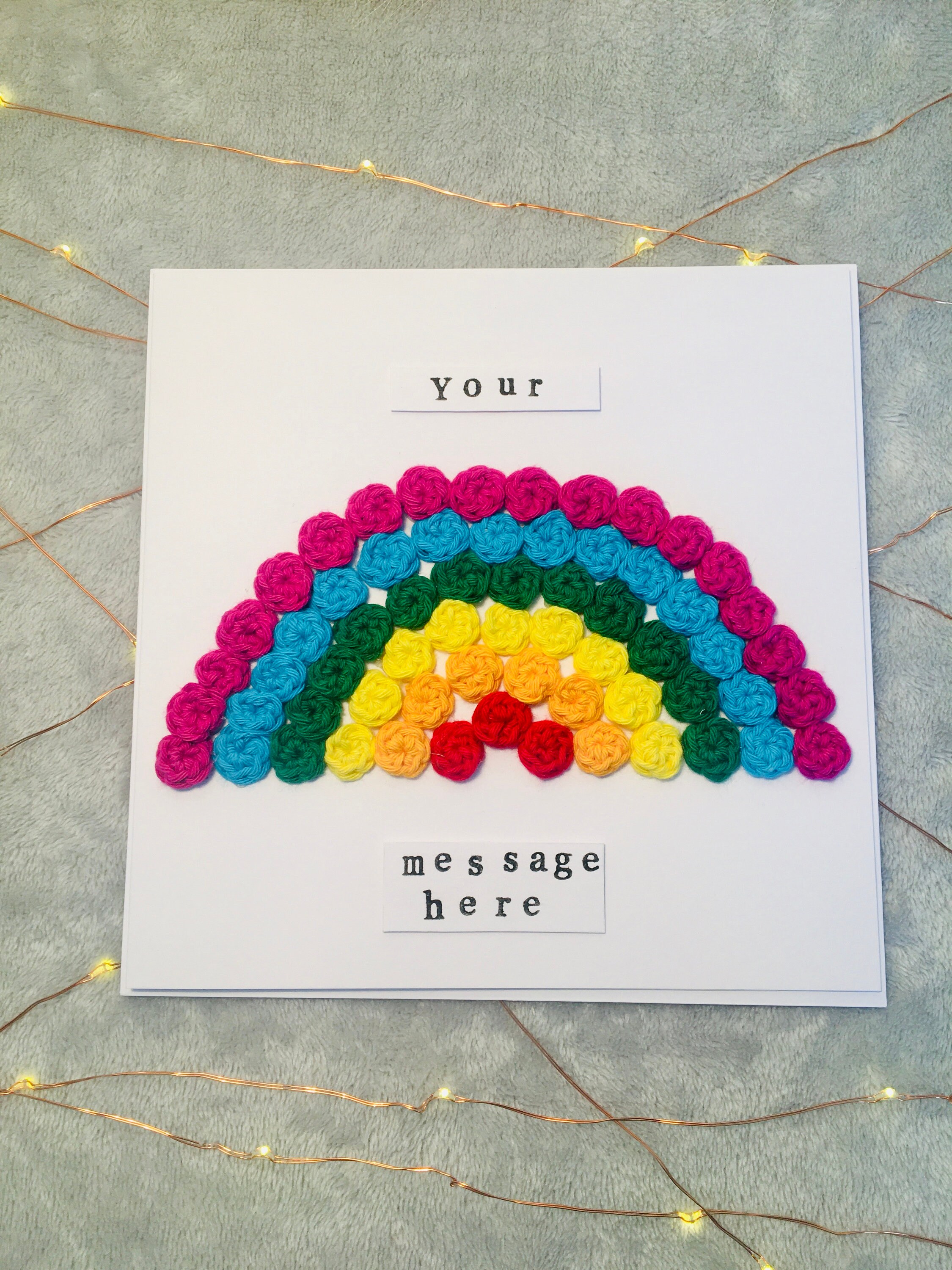 Regenbogen Regenbogen-Karte LGBTQ Stolz personalisierte | Etsy