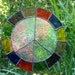 Stained Glass Peace Sign E101