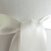 Off-White Satin Ribbon Sash / Double face satin Sash / DIY Sash /