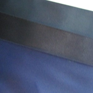 Ink Blue Satin Ribbon Sash / Double Face Satin Sash / DIY Sash / 12 Ft ...
