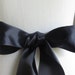 Ink Blue Satin Ribbon Sash / Double Face Satin Sash / DIY Sash / 12 Ft ...
