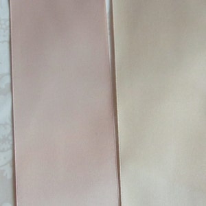 Blush Satin Ribbon Sash / Double face satin Sash / DIY Sash / 12ft sash / 9ft sash / 6ft sash image 4