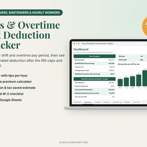 Registro de propinas y deducciones fiscales por horas extras, registro de turnos de camareros, hoja de cálculo para camareros, Google Sheets Excel