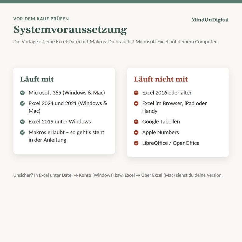 Excel Template Set for Self-Employed Part-Time Jobs | Invoice Template for Small Businesses + Income Overview with Thresholds | Windows & Mac image 8