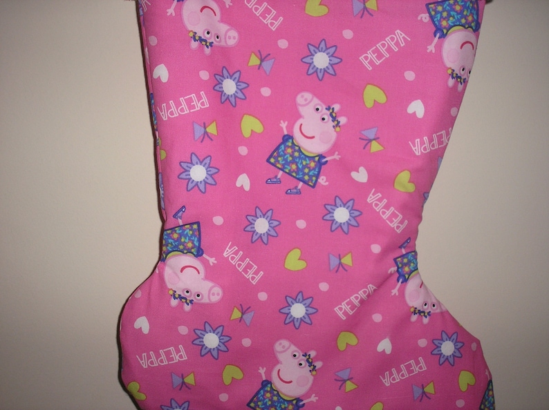 Peppa Pig Personalized Christmas Stocking